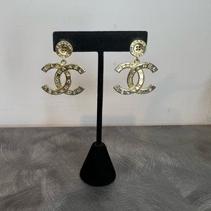 Repurposed Chanel Earrings